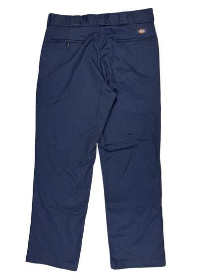 Dickies 874 Original Fit Blue Chino Trousers 36W 31L