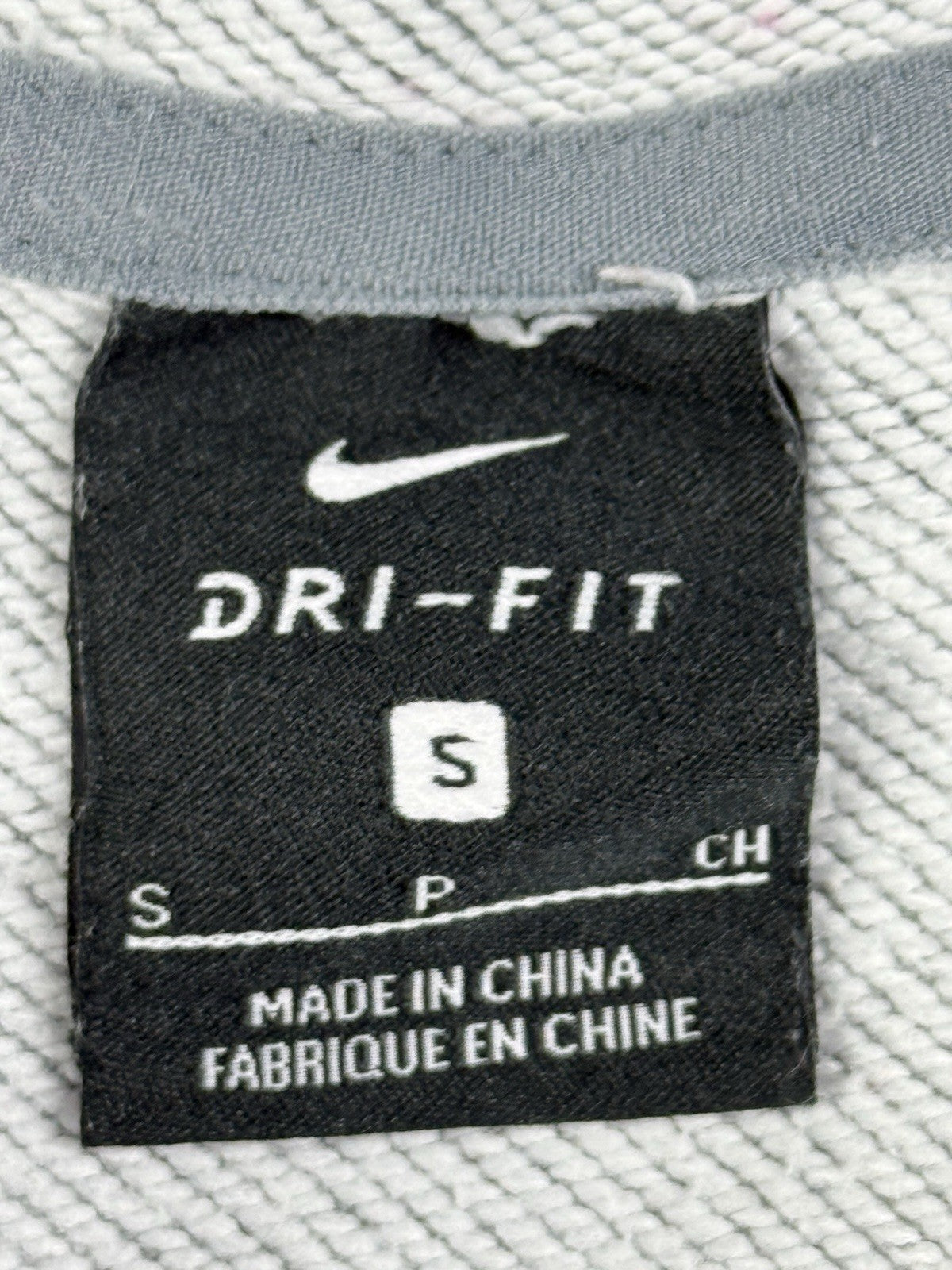 Nike Grey Just Do It Zip Hoodie Jacket Small