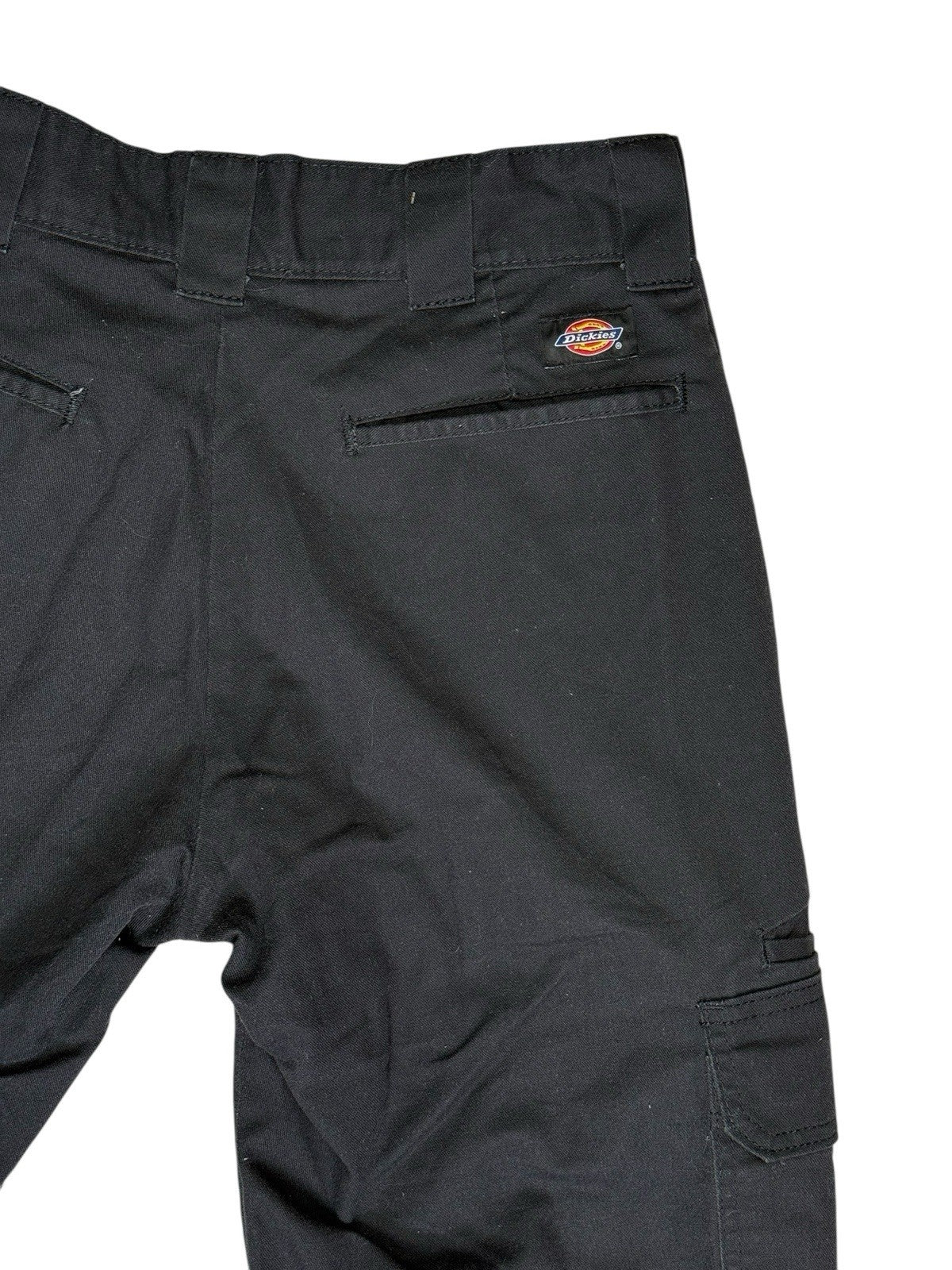 Dickies Black Flex Regular Straight Chino Trousers 30W 32L