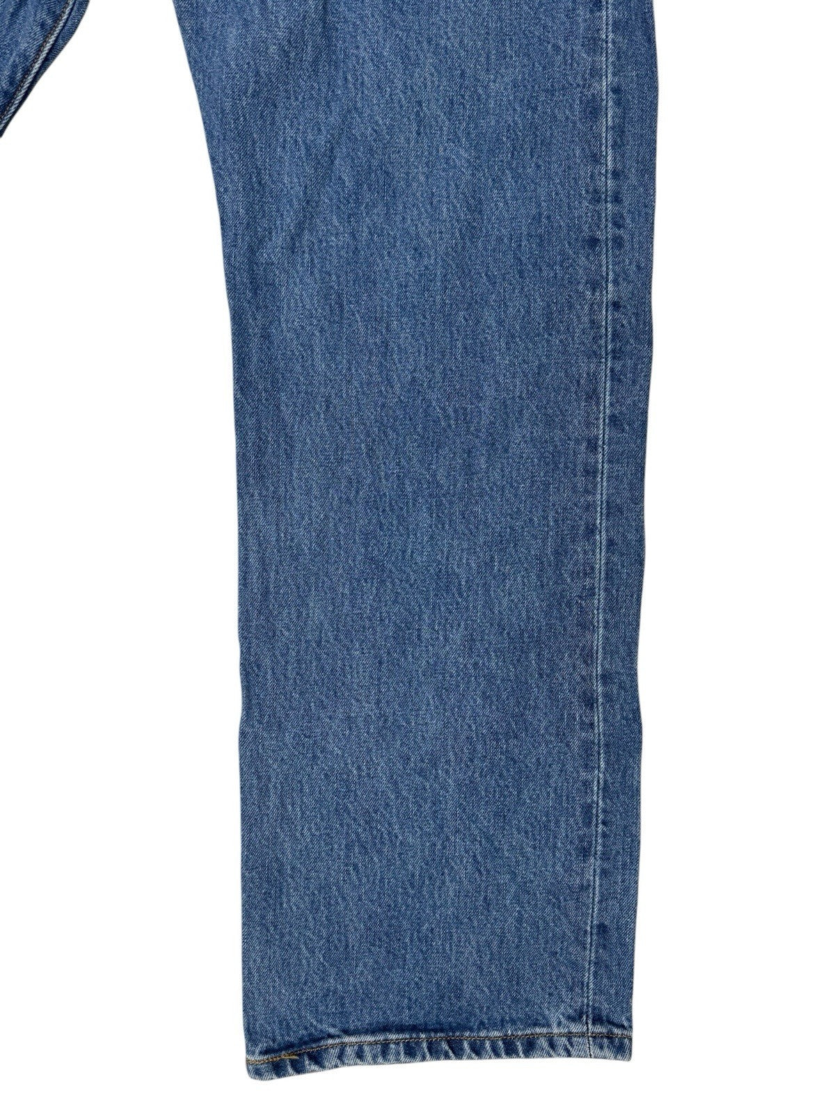 Levi's 501 Retro Blue Straight Leg Denim Jeans 38W 32L