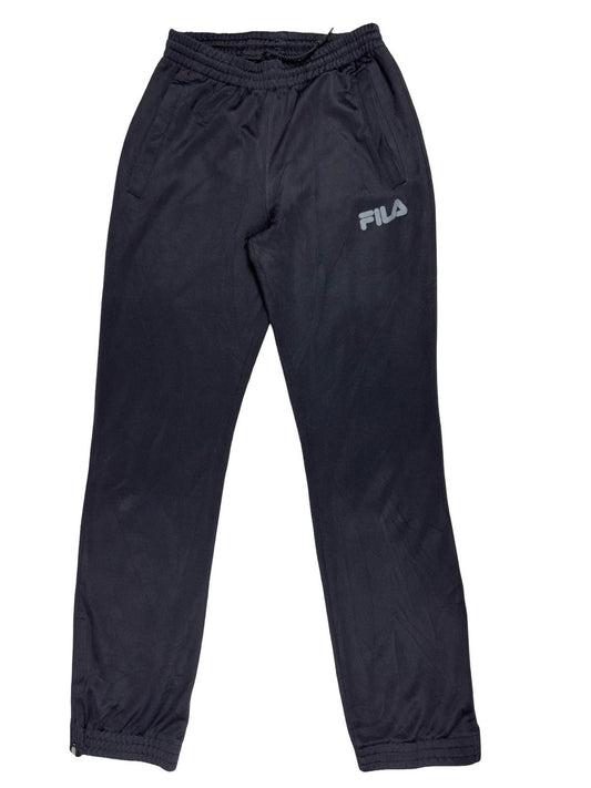 Fila Retro Black Tracksuit Bottom Trousers Youth XL (176)