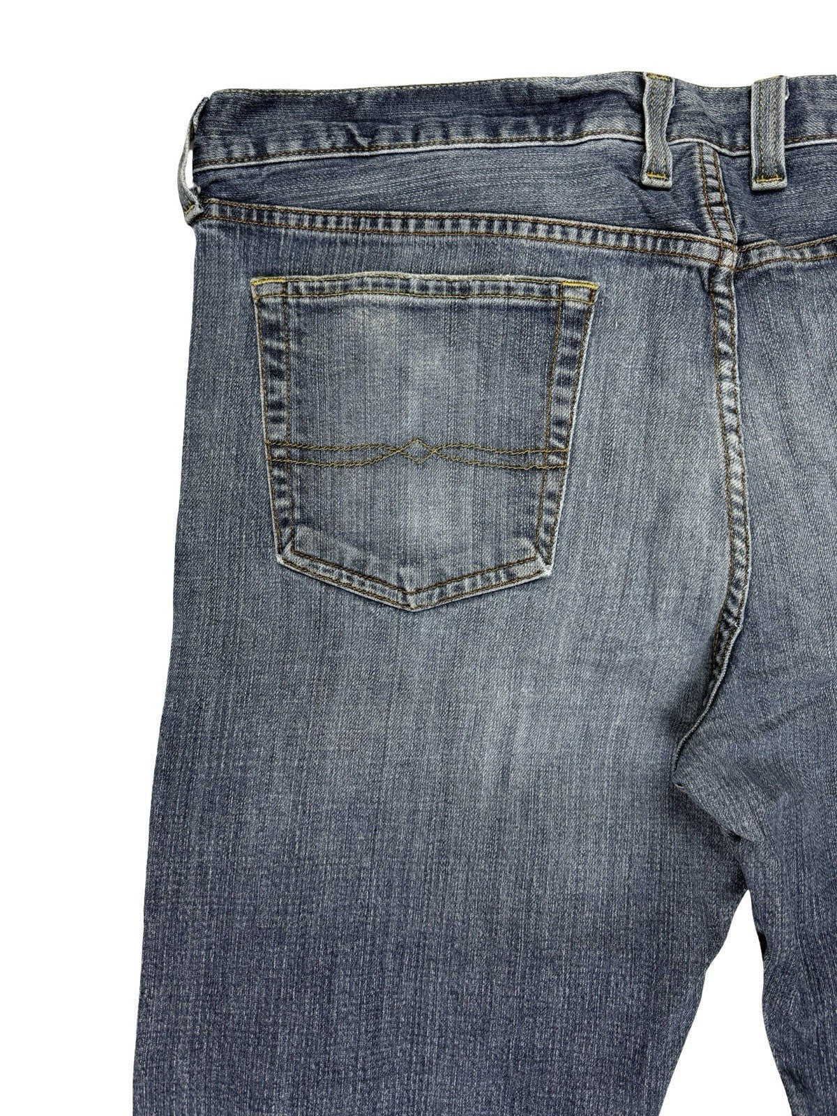 Lucky Brand Y2K Blue Vintage Straight Denim Jeans 38W 30L Made in USA