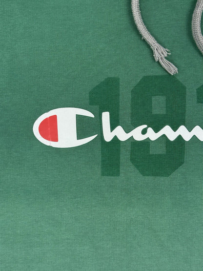 Champion Green Retro 1919 Hoodie Medium