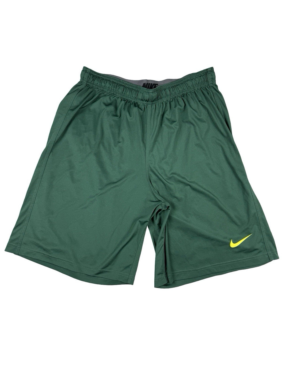 Nike Dri-FIT Green Polyester Basketball Sport Training Shorts XL