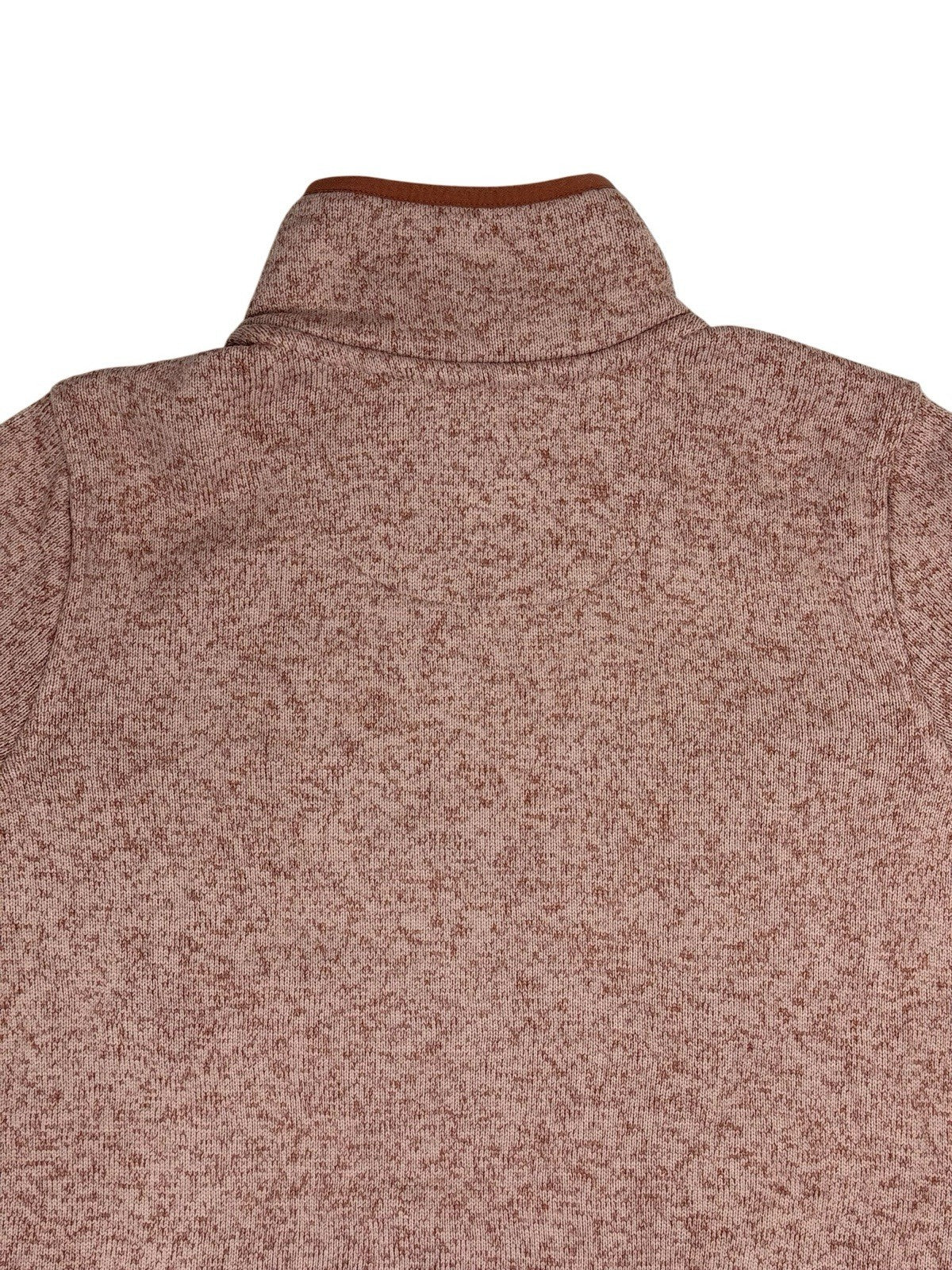 LL Bean Pink Sweater Fleece Pullover Jumper Small