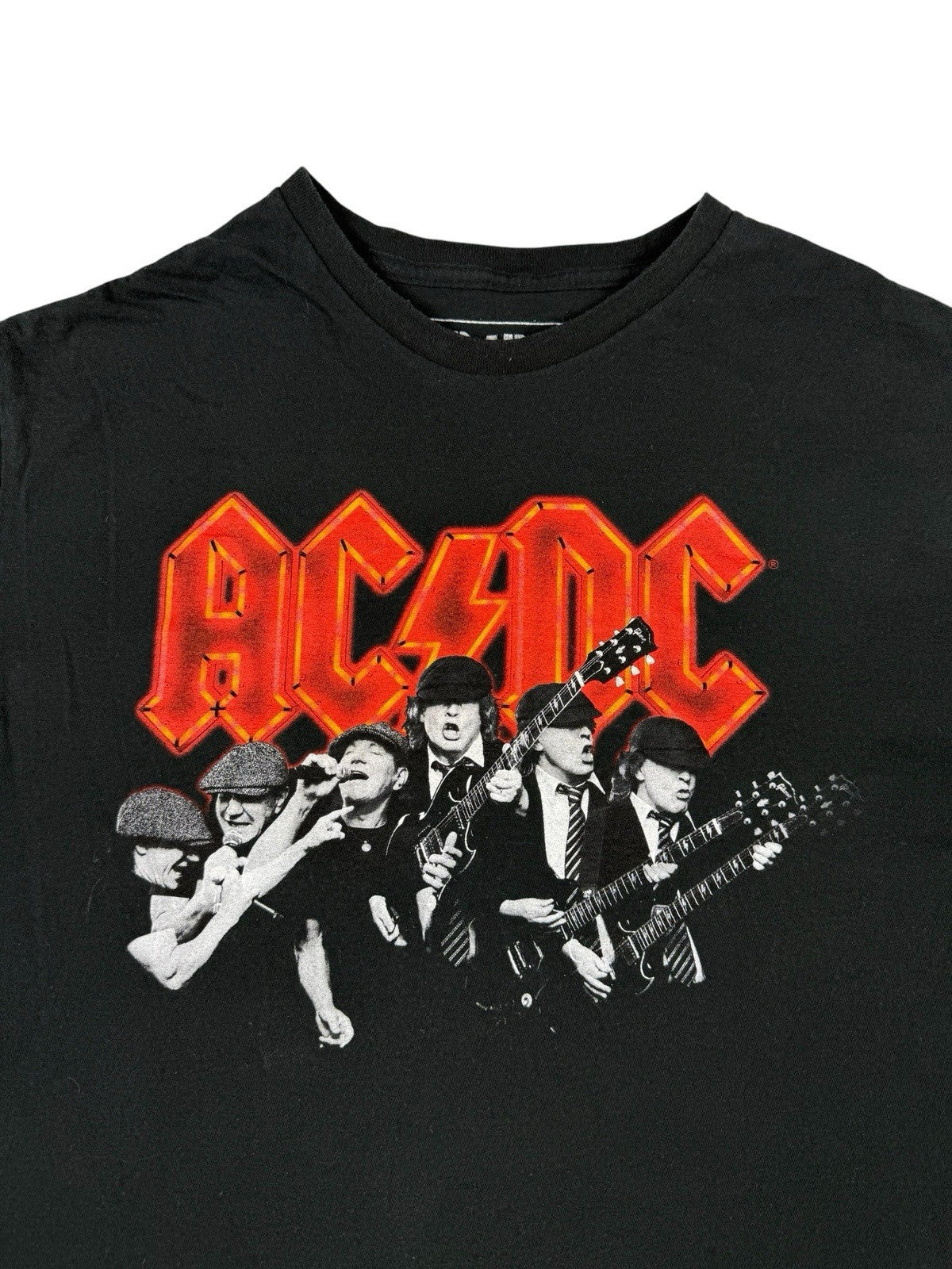 AC/DC Black World Tour 2021 Printed Top Medium