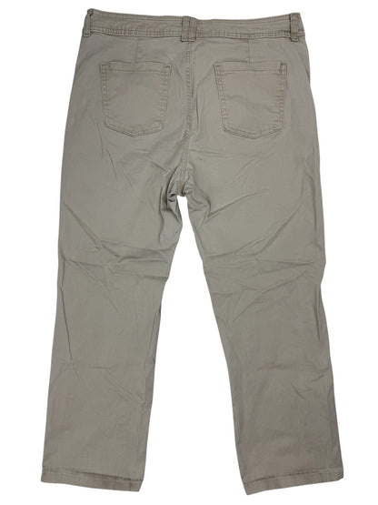 Lee Beige Classic Fit Trousers 34W 27L