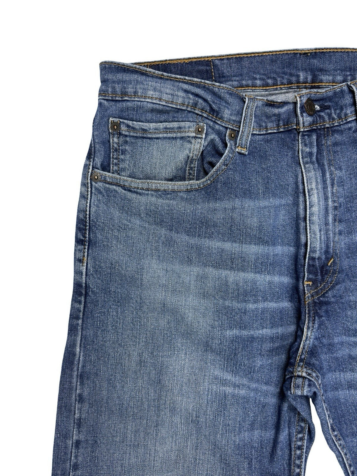 Levi's 505 Blue Regular Straight Leg Denim Jeans 34W 30L