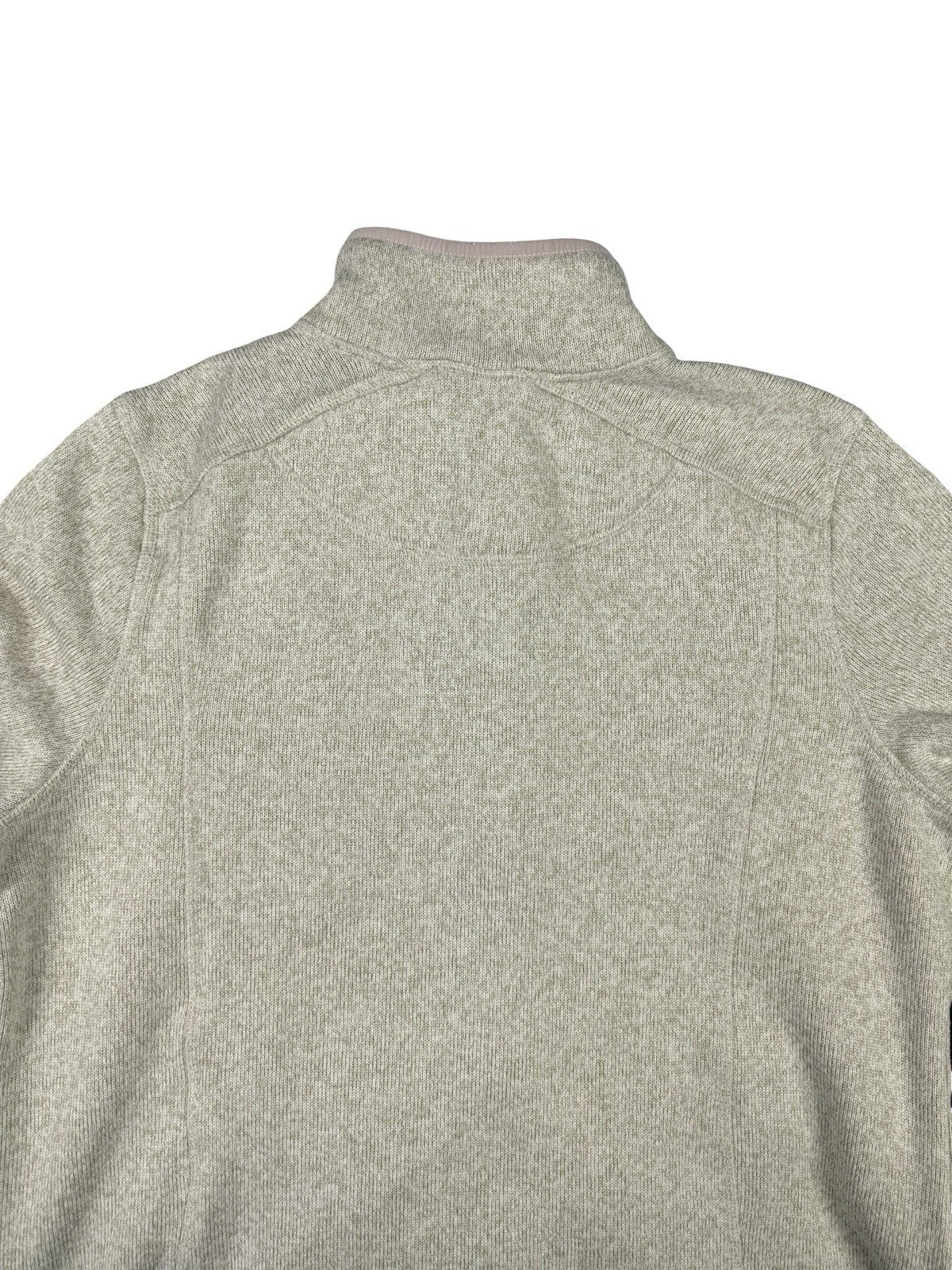 L.L. Bean Cream Zip Fleece Jacket Women's XL Regular