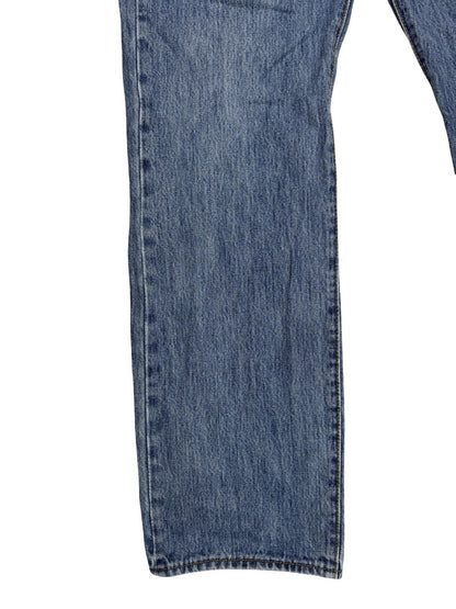Levi's 501 Blue  Straight Leg Denim Jeans 34W 30L