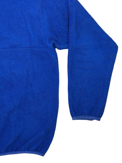 Patagonia Blue Retro Snap Fleece Jumper Size 12