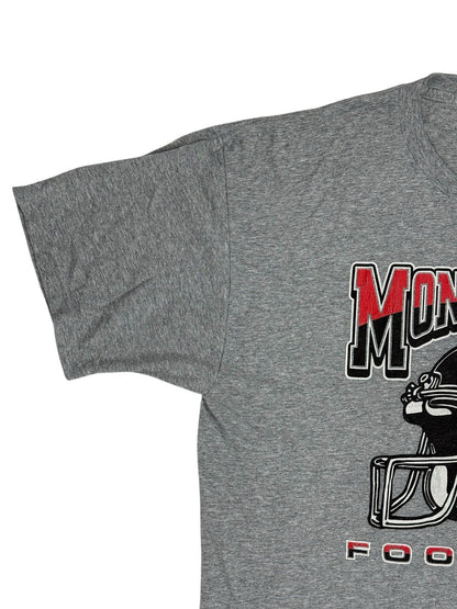 Retro American Football Monticello Printed School Sports Top XL