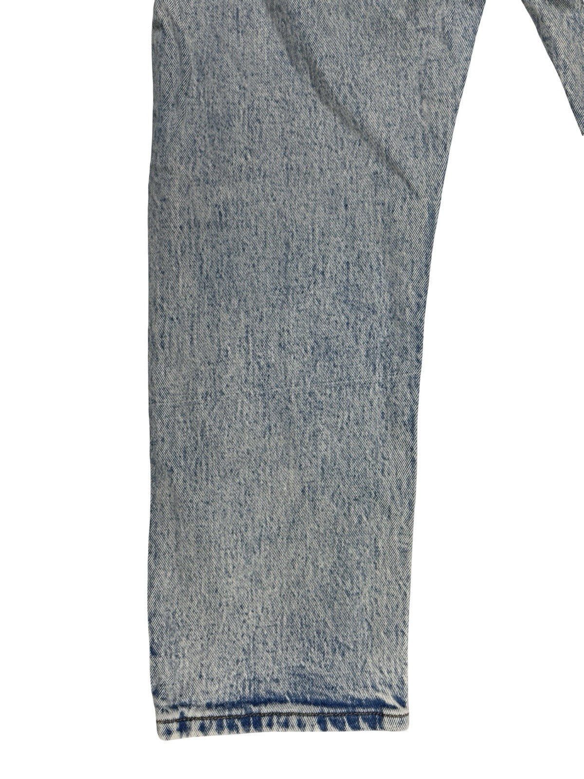 Levi's 501 Blue Denim Jeans Size 27W 26L