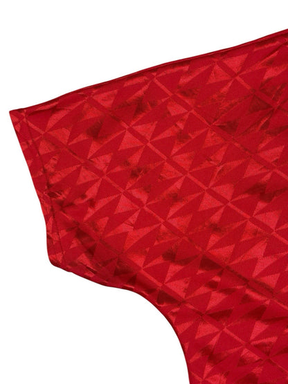 Retro RyKel Red West Weneca Soccer Jersey  XL