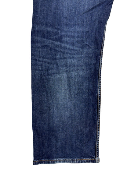 Levi's 569 Loose Straight Fit Blue Denim Jeans 38W 30L