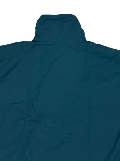 LL Bean Green Vintage Warm Up Zip Jacket Small