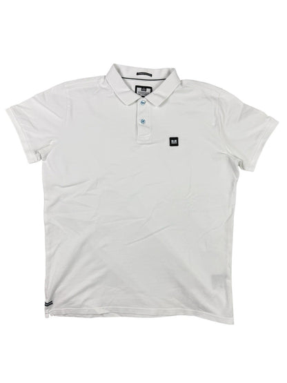 Weekend Offender White Polo Top Large