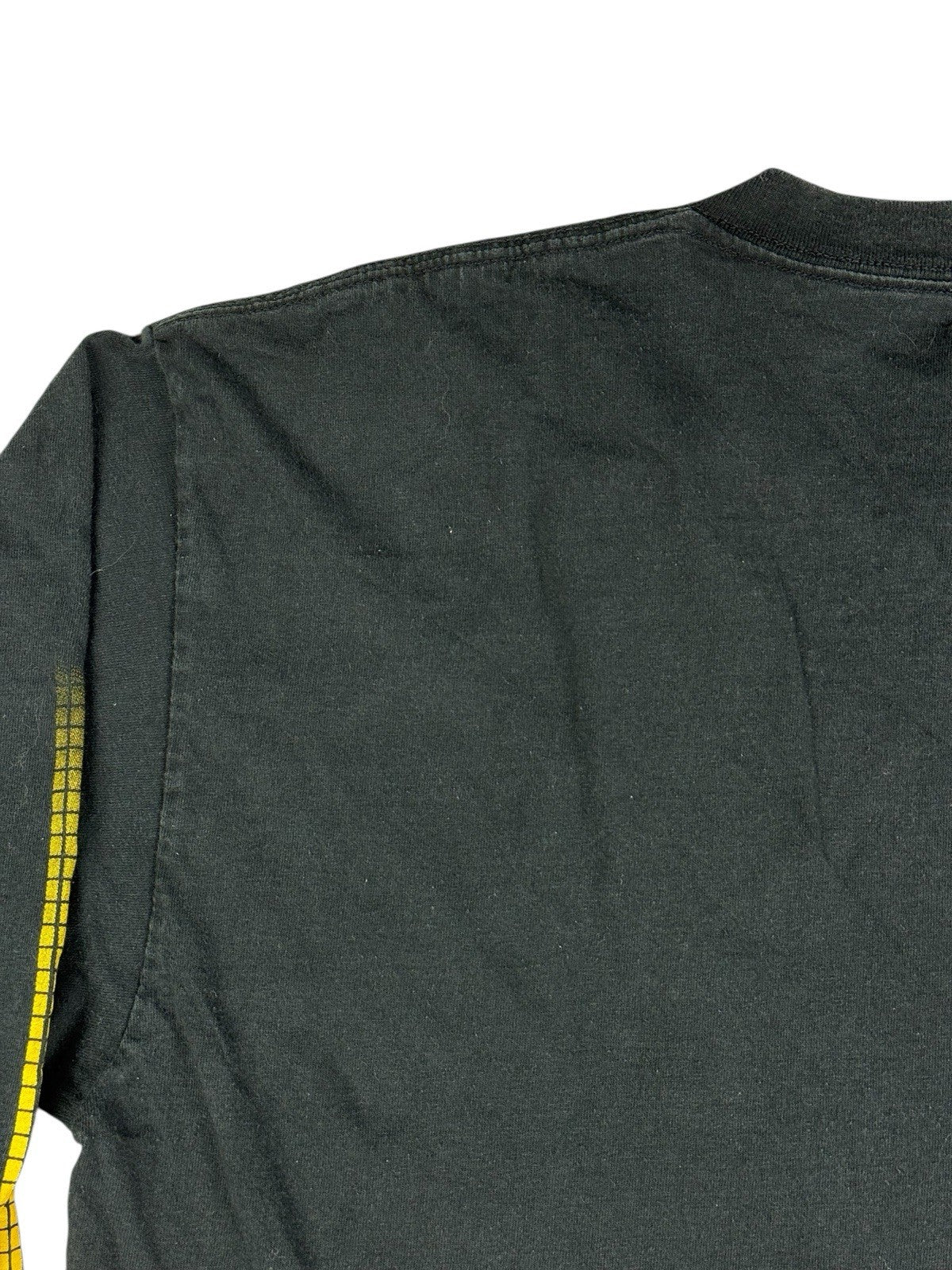 NFL Team Apparel Black Pittsburgh Steelers Long Sleeve Cotton Top XL
