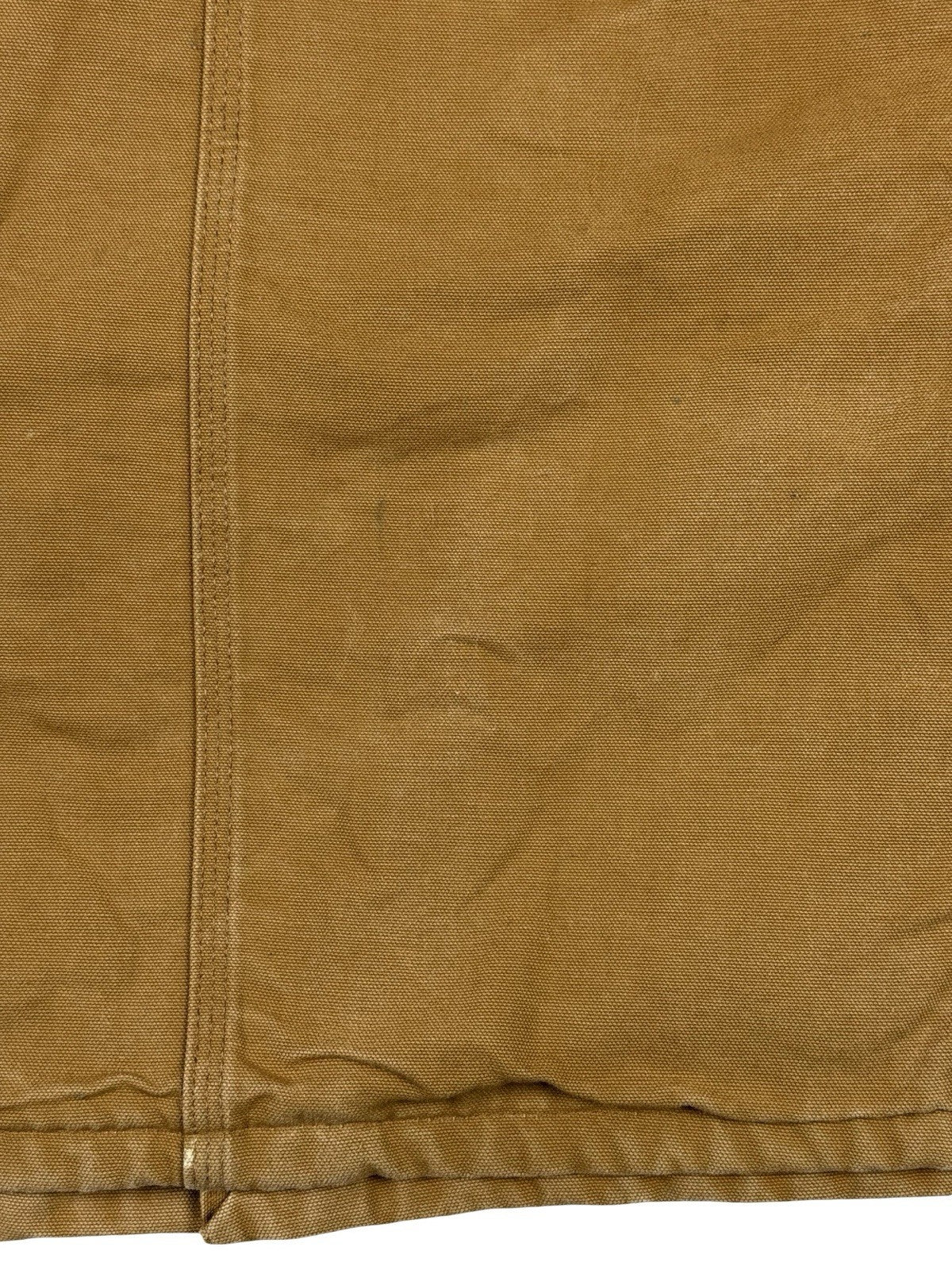 Carhartt C01 6BLC Vintage 90s Brown Chore Coat Jacket Blanket Lined USA XL