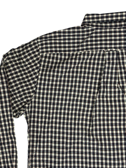 Nautica Retro Multicoloured Plaid Cotton Collared Shirt XL