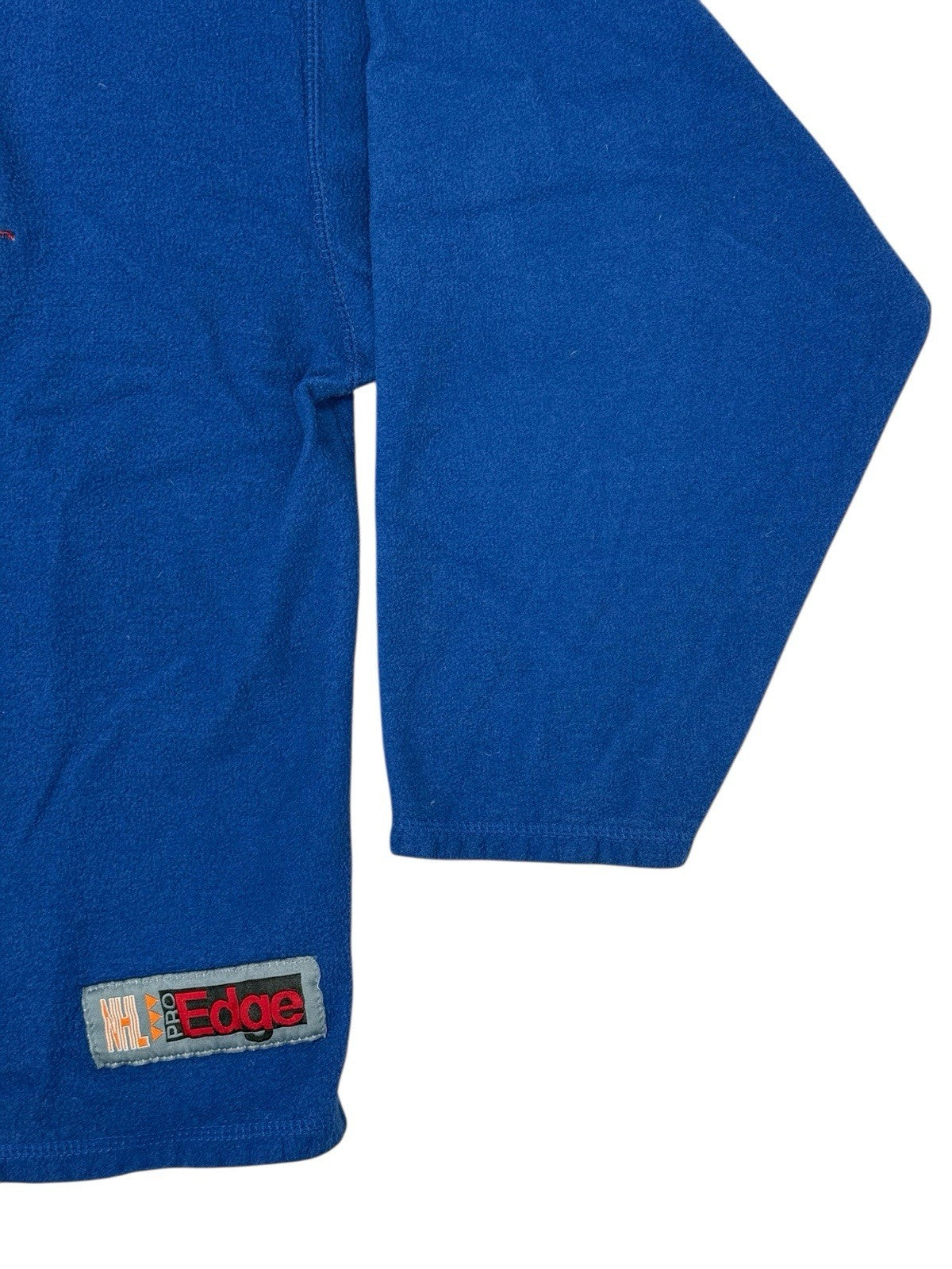 St Louis Blues Vintage NHL Pro Edge Henley Jumper Large