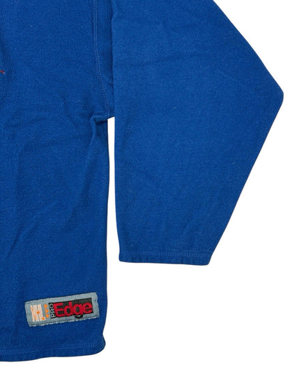 St Louis Blues Vintage NHL Pro Edge Henley Jumper Large