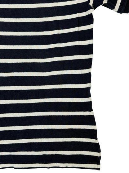 Polo Ralph Lauren Blue Striped Polo Top Size Large (16/18)