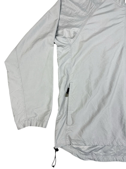 Adidas Vintage Grey ClimaShell 1/4 Zip Pullover Track Jacket Medium