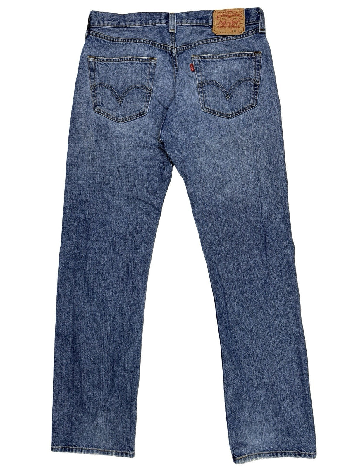 Levi's 501 Original Blue Straight Leg Denim Jeans 32W 32L