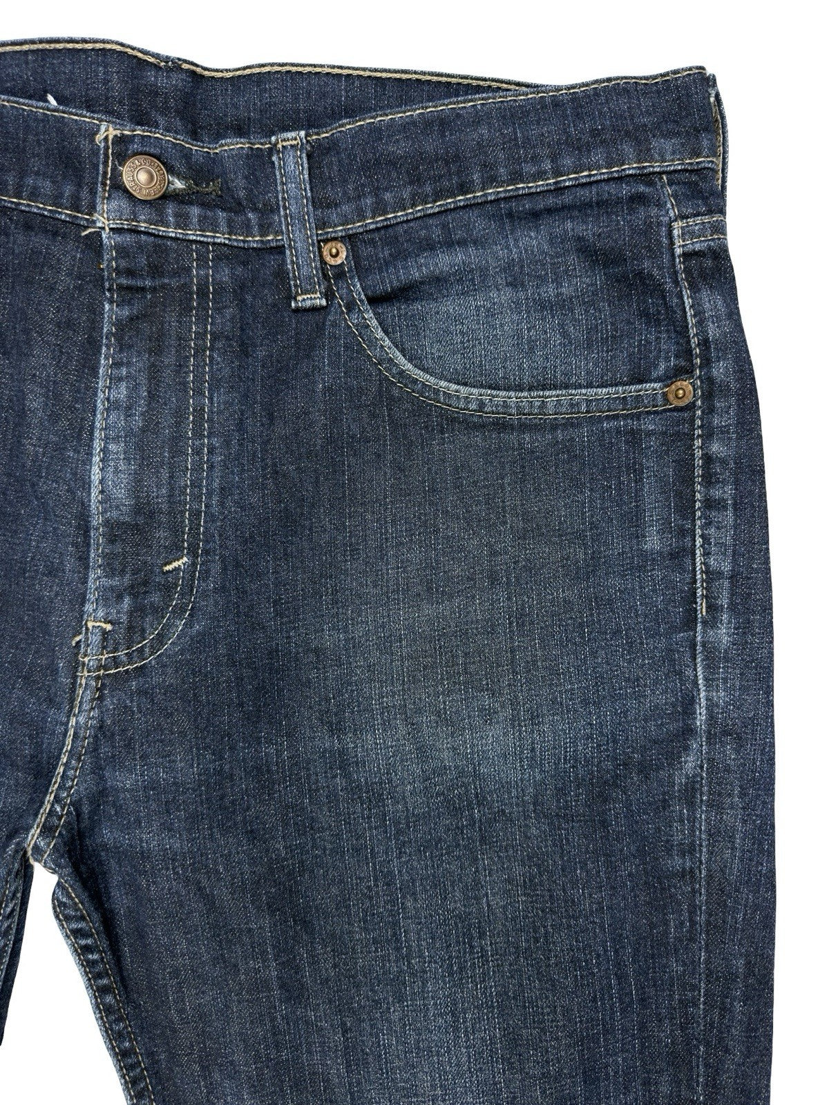 Levi's 511 Slim Fit Straight Fit Blue Denim Jeans 36W 34L