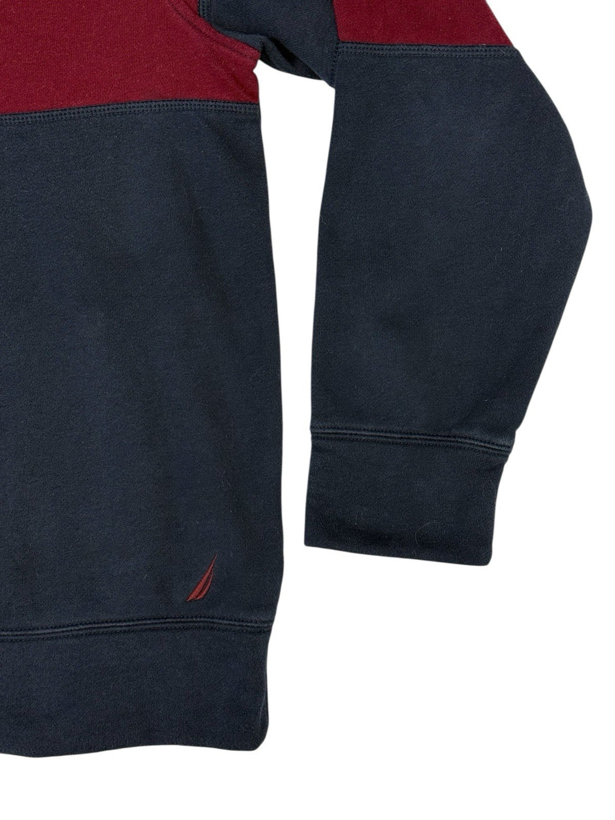 Nautica Retro Blue 1/4 Zip Jumper Large