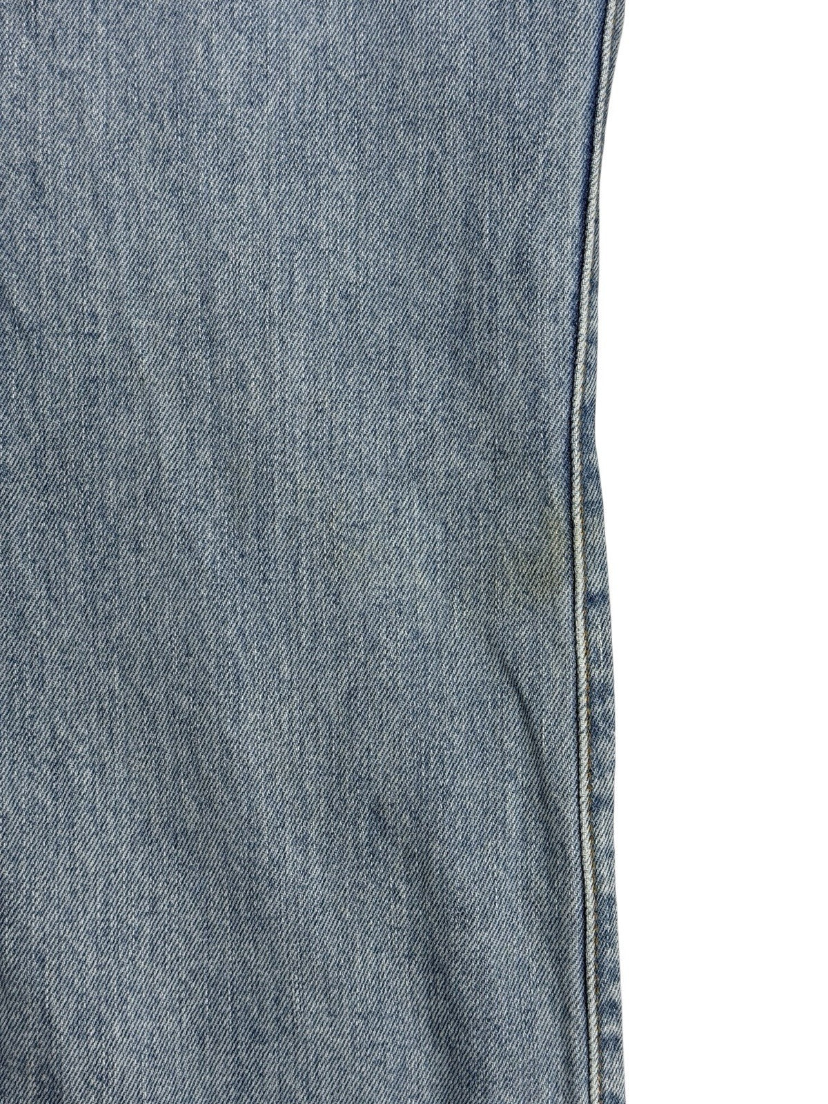 Levi's 501 Blue Retro Straight Leg Denim Jeans 36W 34L