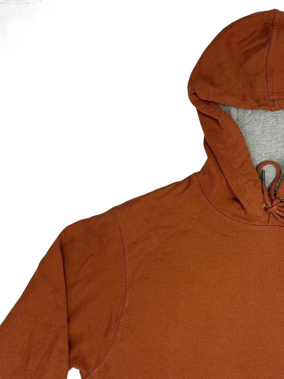 Champion Burnt Orange Hoodie Sweatshirt Small