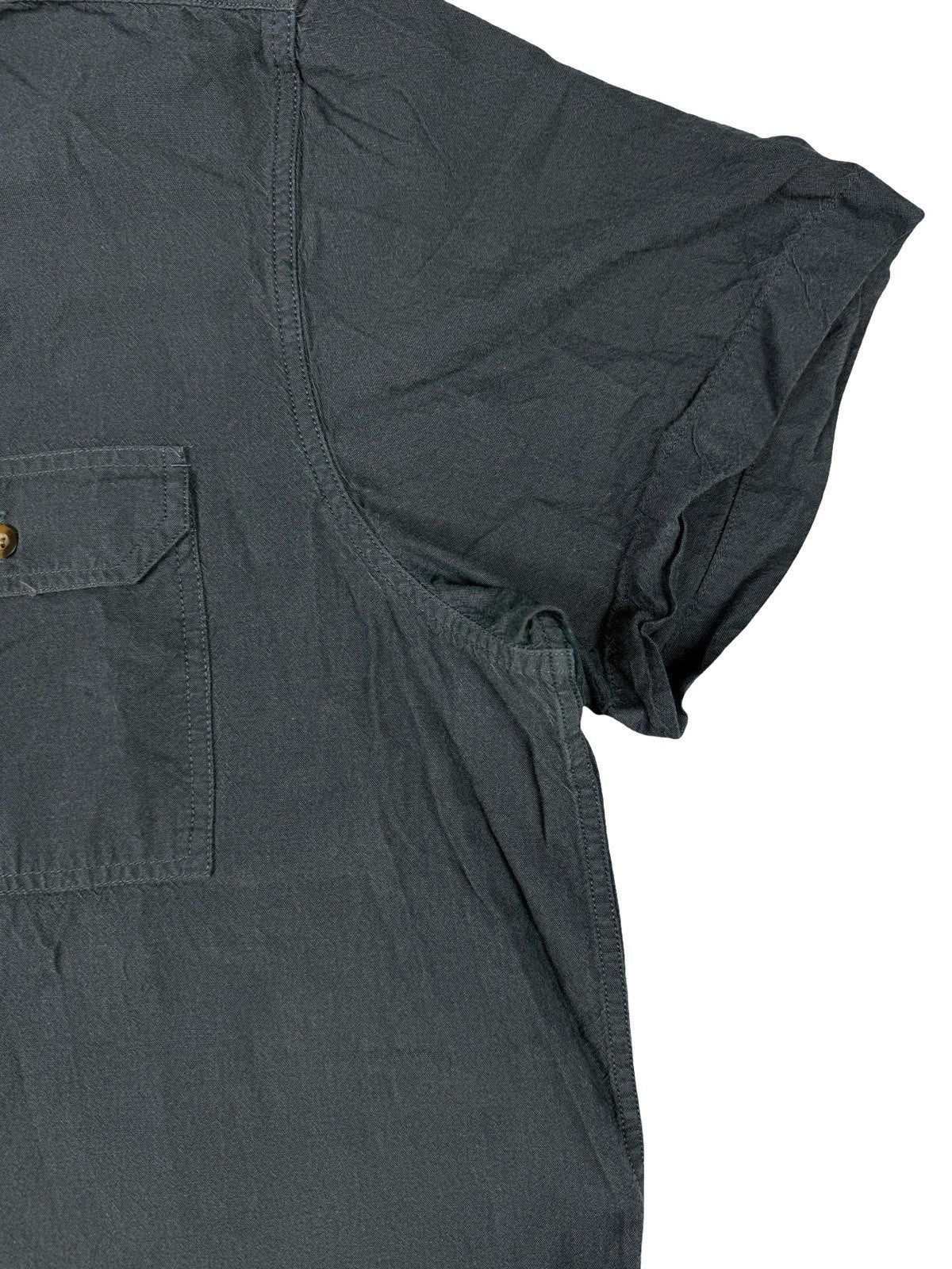 Carhartt Original Fit Black Chambray Short Sleeve Shirt 2XL