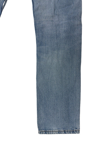 Levi's 501 Retro Light Blue Straight Leg Denim Jeans 30W 32L