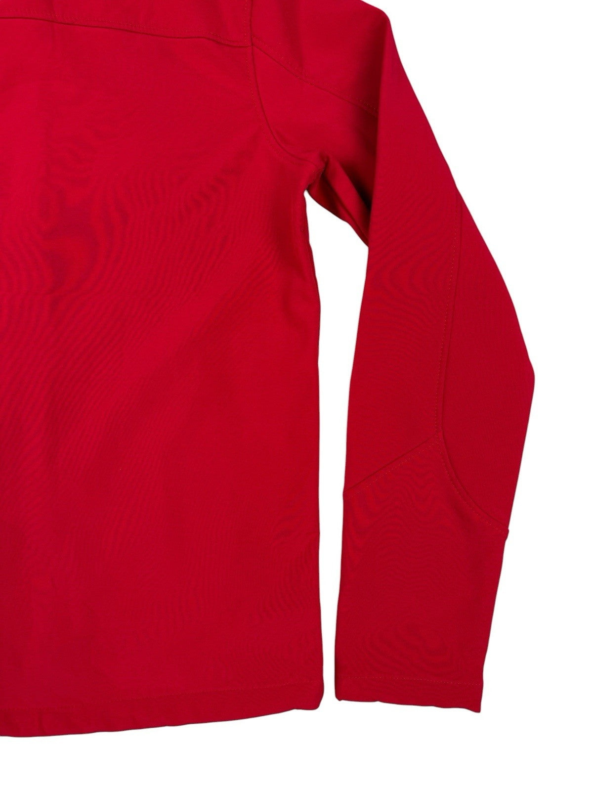 Mountain Warehouse Red Softshell Fleece Lined Hooded Zip Jacket Age 13