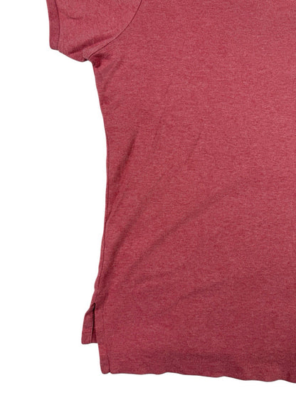 Polo Ralph Lauren Pink Custom Fit Polo Top Large