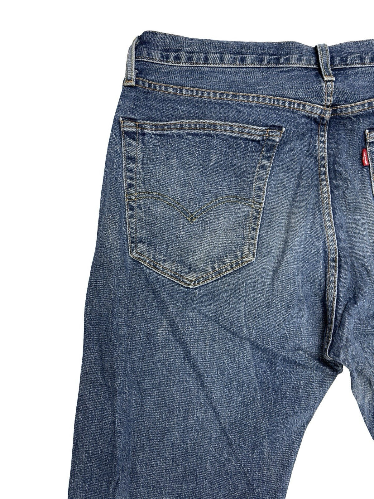 Levi's 501 '93 Straight Fit Blue Denim Jeans 36W 34L