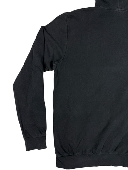 Adidas Black Embroidered Pullover Hoodie Medium