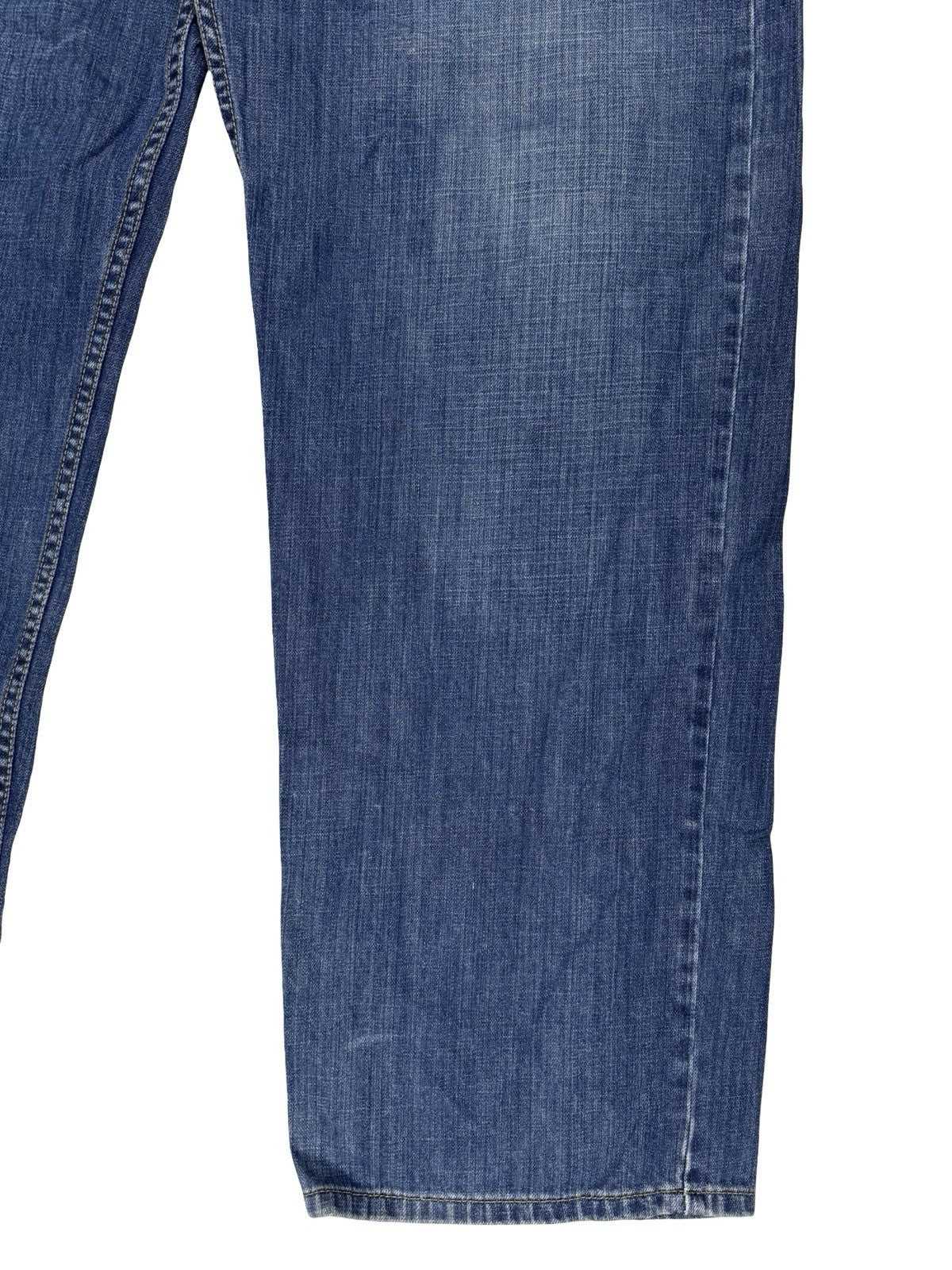 Sean John Retro Blue Wide Leg Relax Hip Hop Denim Jeans 36W 34L