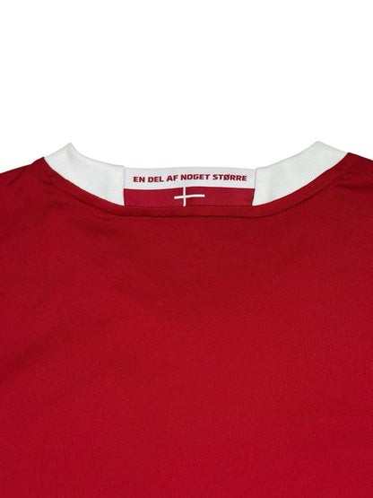 Denmark National Football DBU 2015/16 Home Top Youth Large (Age 13-14)
