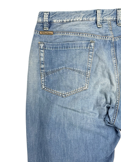 Marlboro Classics Retro Blue Denim Jeans 38W 34L