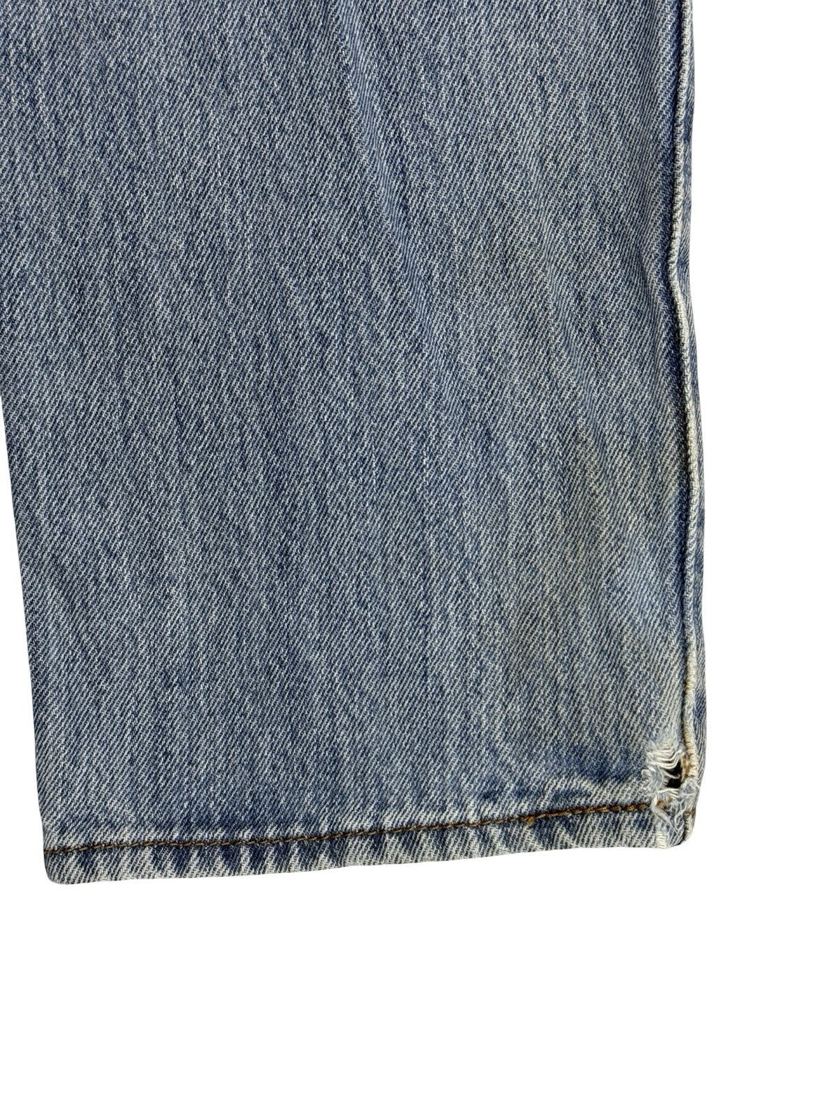 Levi's 501 Light Blue Straight Leg Denim Jeans 28W 30L