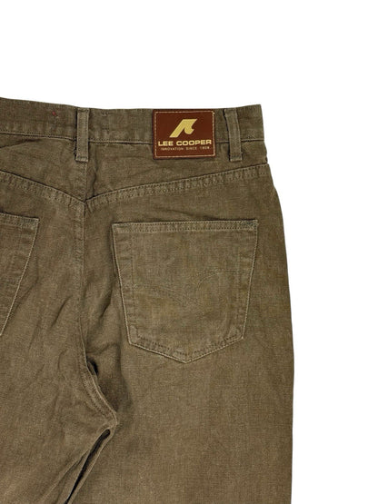 Lee Cooper Brown Denim Jeans 30W 33L
