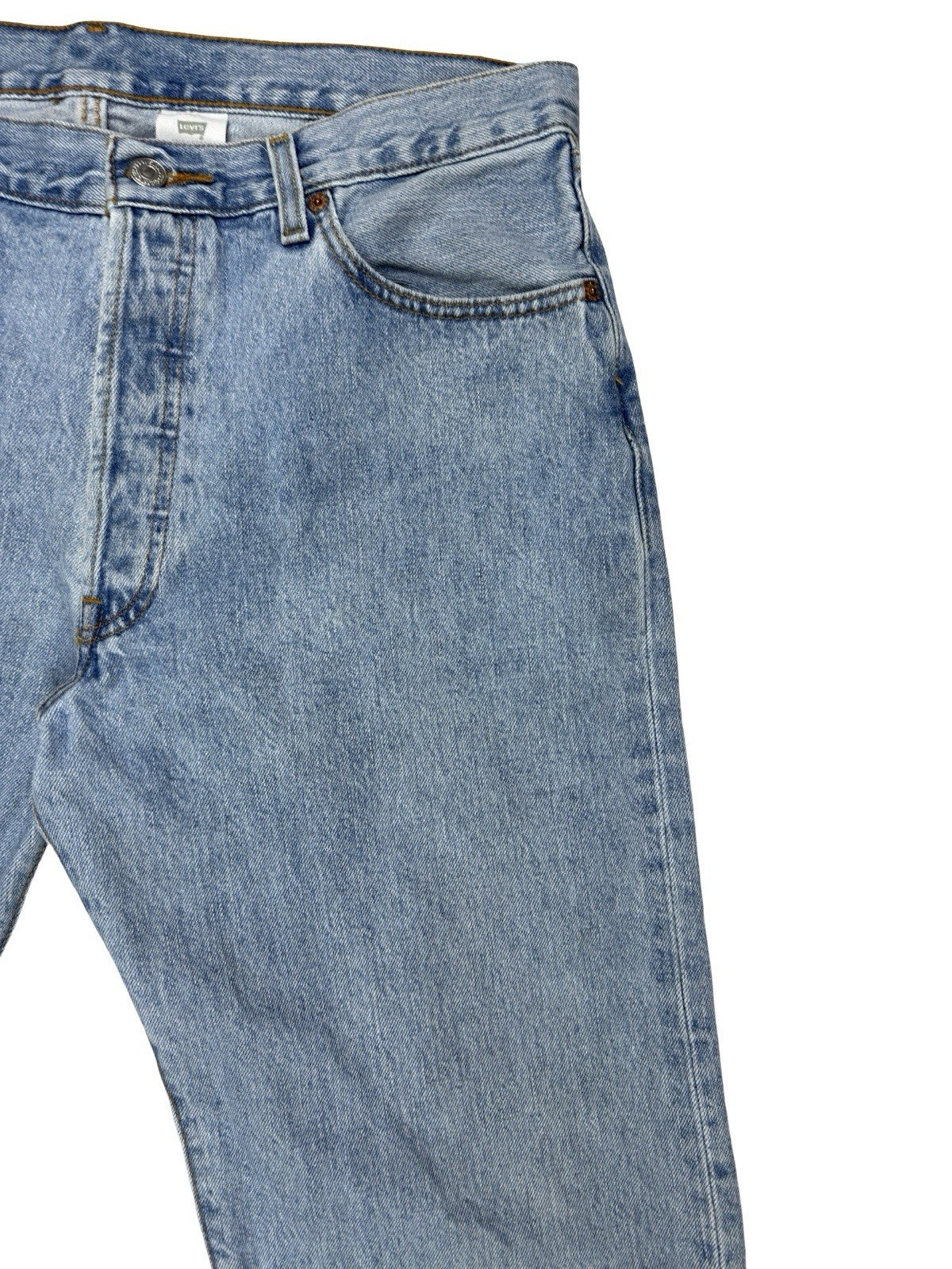 Levi's 501 Blue Retro Straight Leg Denim Jeans 36W 34L