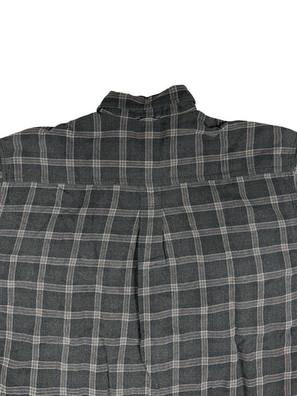 Timberland Cotton Purple Plaid Flannel Lumberjack Shirt Large