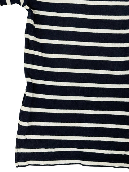 Polo Ralph Lauren Blue Striped Polo Top Size Large (16/18)