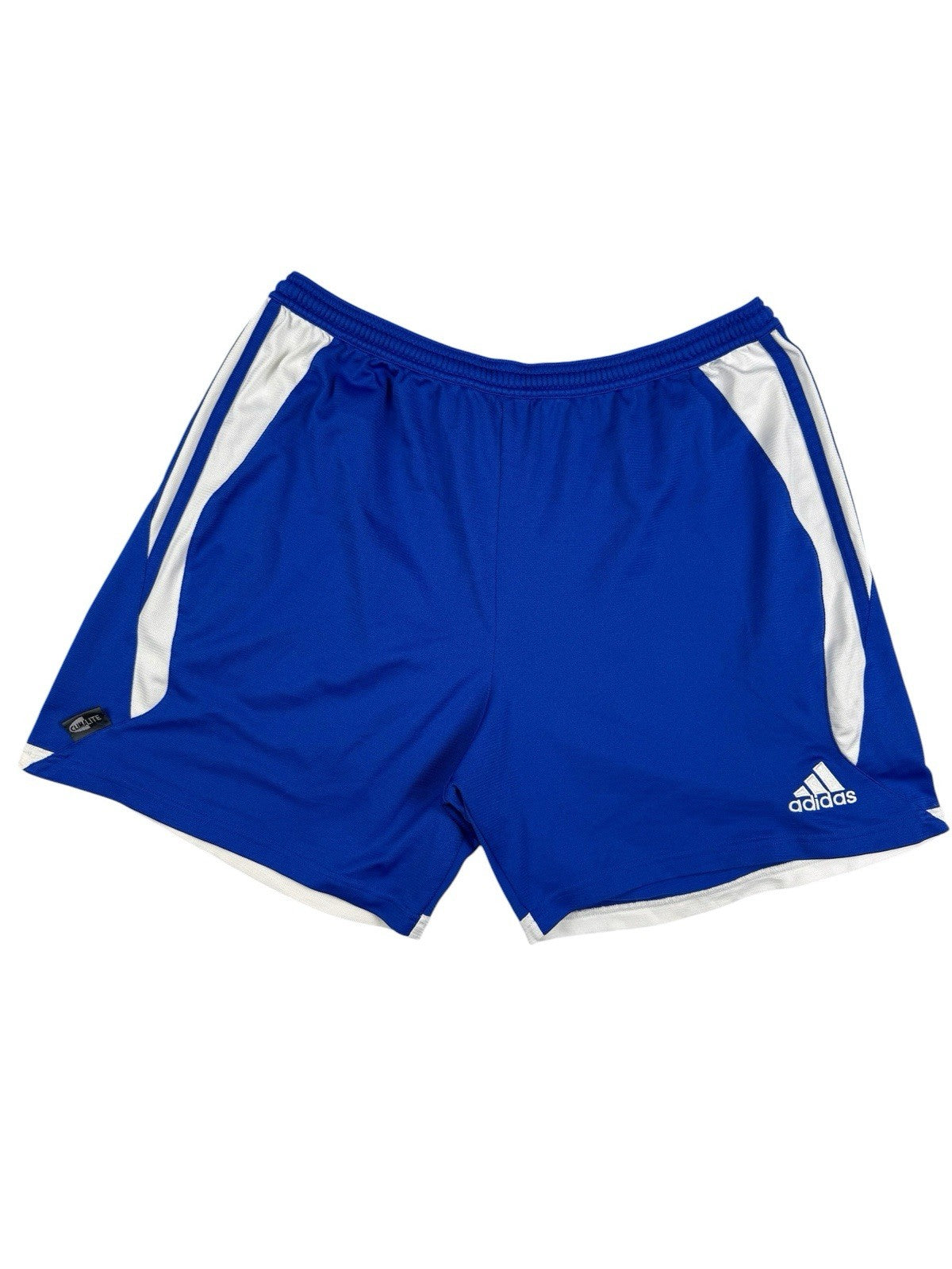 Adidas Retro Y2K 00's Blue Climalite Polyester Sport Exercise Shorts XL