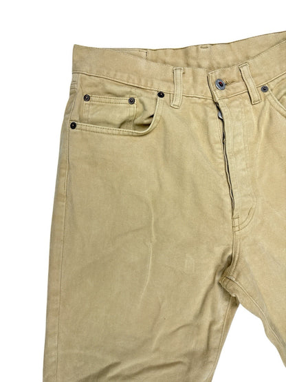 Schott Retro Beige Denim Jeans 29W 29L