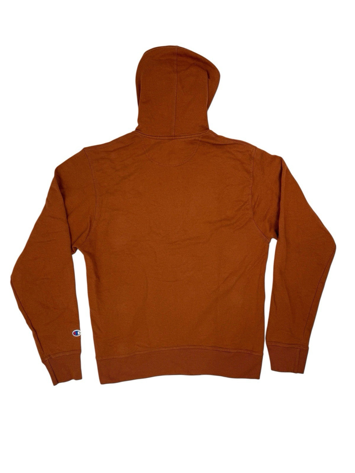 Champion Burnt Orange Hoodie Sweatshirt Small